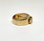 Bague 53 Bague Guy Laroche or jaune et pierres multicolores 58 Facettes