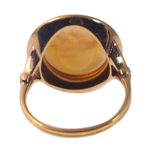 Bague 65 Bague pour homme en or intaille antique du début de l'époque victorienne 58 Facettes 12131-0052