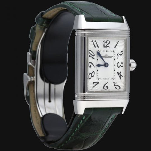 Montre Jaeger Lecoultre Montre Reverso Classic Medium Duetto 58 Facettes MT44186