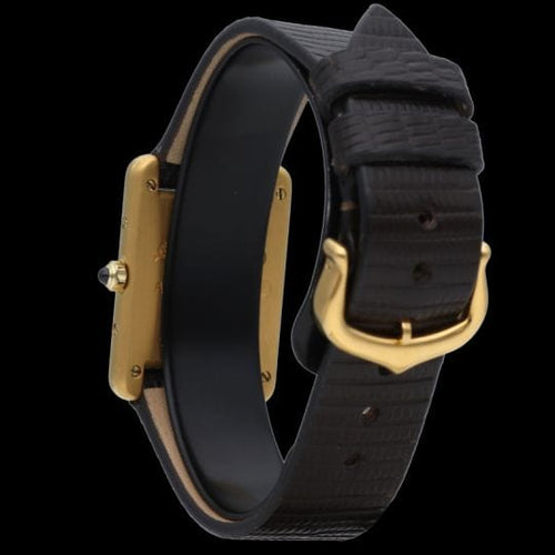 Montre Cartier Montre Tank Vermeil 58 Facettes MT43311