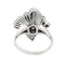 Bague 55 Bague Or blanc Diamant 58 Facettes 3904032CN