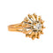 Bague 56 Bague Or rose, Or blanc Diamant 58 Facettes 4830442CN