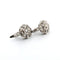 Boucles d'oreilles Boucles d'oreilles en platine avec diamants 58 Facettes