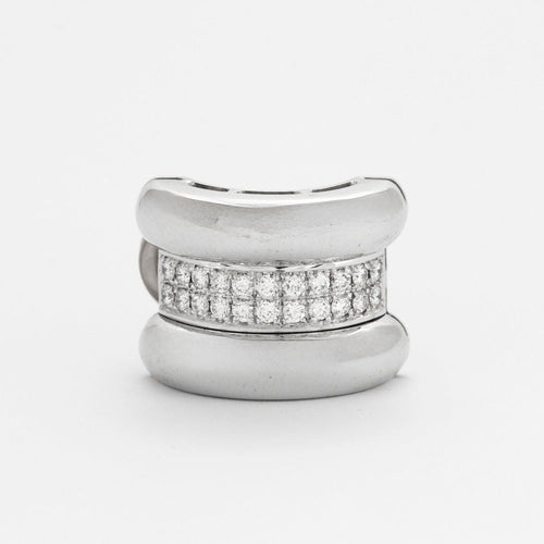 Boucles d'oreilles BOCLES D'OREILLES CHOPARD COLLECTION "STRADA" DIAMANTS OR GRIS 18K 58 Facettes