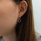 Boucles d’oreilles longues or jaune diamants 58 Facettes
