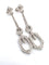 Boucles d'oreilles Boucles d'oreilles en platine serties de diamants 58 Facettes