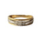 54 Bague or jaune et blanc, diamants 58 Facettes