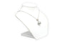 Collier Collier Art Nouveau en or blanc, perle de Tahiti et diamants 58 Facettes 22599