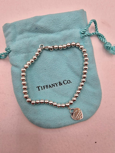 Bracelet Bracelet de la collection Tag Beads de Tiffany & Co. en argent 925 58 Facettes