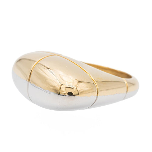 Bague 48 Fred Bague Bicolore  Or jaune, Or blanc 58 Facettes 2609079CN