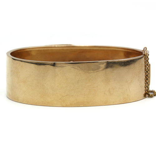 Bracelet Bracelet Manchette Esclave - Or jaune & Demi-perles 58 Facettes 250397R