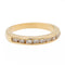 Bague 50 Bague Demi alliance Or jaune Diamant 58 Facettes 990258CN