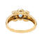Bague 58 Bague Or jaune Saphir, Diamant 58 Facettes 3221903CN