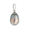 Pendentif Pendentif Or blanc Perle de tahiti, Diamant 58 Facettes 4063806RV