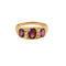 Bague 55.5 Bague or jaune, rubis et diamants 58 Facettes GULK244