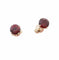 Boucles d'oreilles Clous d'oreilles Grenats Ø 6 mm 58 Facettes AA 1508