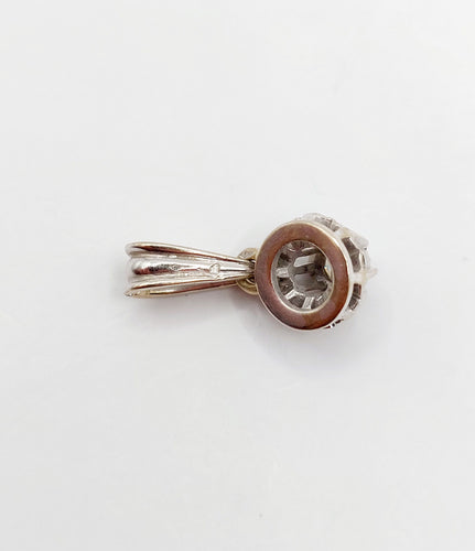 Pendentif Pendentif art déco or blanc et diamant 58 Facettes A05180