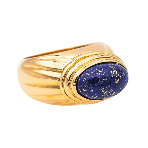 Bague 55 Bague Or jaune Lapis lazuli 58 Facettes 4148027RV