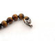 Bracelet bracelet DAVID YURMAN spiritual beads oeil de tigre & diamants 58 Facettes 260547