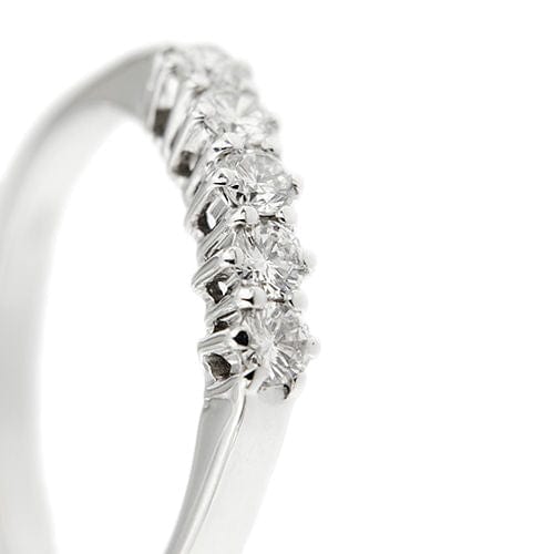 Riviere-Ring mit Diamanten 0,35 ct 