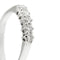 Riviere-Ring mit Diamanten 0,35 ct 