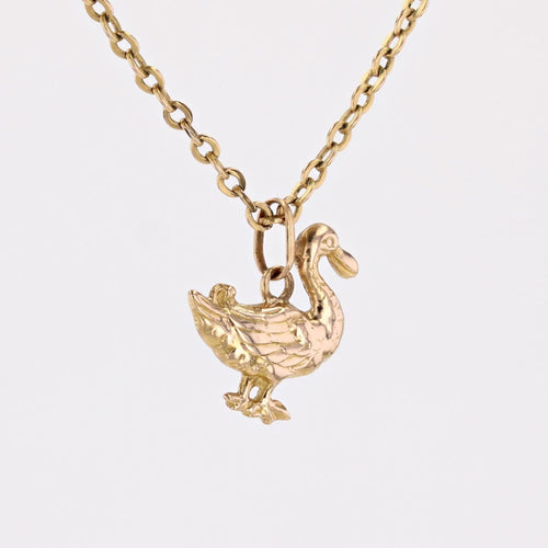 Pendentif Pendentif breloque or jaune canard 58 Facettes CVP182
