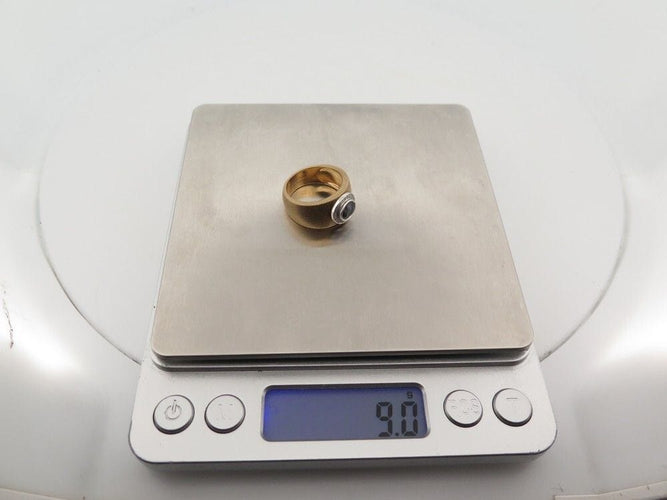 Bague 51 bague MAUBOUSSIN un ete en toscane en or jaune saphir & diamants 58 Facettes 260399