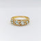 Bague 60 Bague en or jaune et aigue-marine 58 Facettes 33287