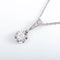 Collier PENDENTIF SUR CHAINE DIAMANT TAILLE MODERNE 58 Facettes