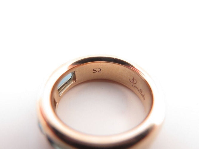 Bague 52 bague POMELLATO iconica topaze or rose 58 Facettes 259049