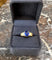 Bague 56 Bague or jaune, saphir 2.66 carats, diamants 58 Facettes BSA94
