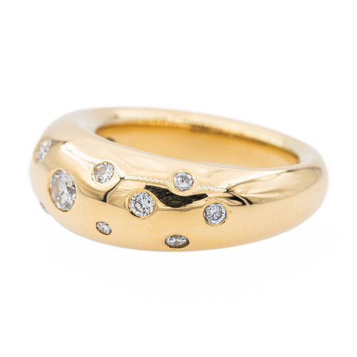 Bague 53 Bague Jonc Or jaune Diamant 58 Facettes 2232390CN