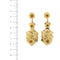 Boucles d'oreilles Boucles d'oreilles pendantes style Bourbon 58 Facettes 35136