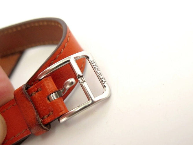 Montre montre HERMES cape cod pm 31 mm quartz double tour en cuir 58 Facettes 260721