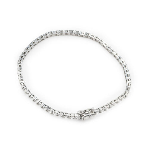 Bracelet Bracelet tennis avec diamants 1,55 ct 58 Facettes