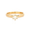 Bague 51.5 Bague solitaire or et diamants 58 Facettes BO/230022 RIV