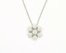 Collier Collier en or blanc et diamants 58 Facettes