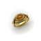 Bague 50 Bague vintage Tiffany & Co. en or 18 carats avec cabochon de citrine croisée 58 Facettes A2001V