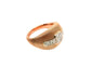 Bague 54 Bague diamant en or rose 58 Facettes