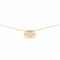 Collier Ginette NY Collier Mini Purity On Chain Or rose 58 Facettes 2646715CN