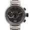 Montre Louis Vuitton - Montre chronographe Tambour Voyage en acier 58 Facettes