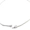 Collier Collier en or blanc et diamants 58 Facettes UN0136