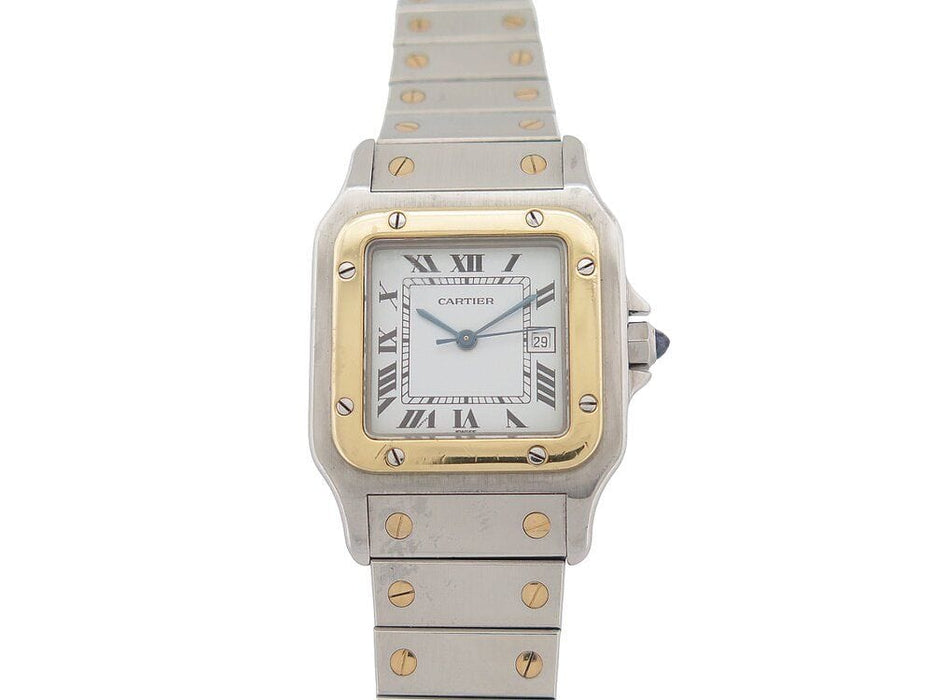 Montre vintage montre CARTIER santos carre gm 29 mm automatique 58 Facettes 262287