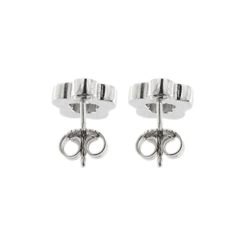 Boucles d'oreilles Boucles d'oreilles fleurs avec diamants 58 Facettes 27897