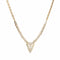 Collier Collier ras-de-cou vintage diamants 0,75 ct en or jaune 18k 58 Facettes G14176