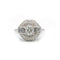 Bague 54 Bague - Or blanc et diamants 58 Facettes 1037