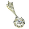 Pendentif Big Rose Cut Diamond Art Deco Pendant Belle Epoque 58 Facettes 17317-0278