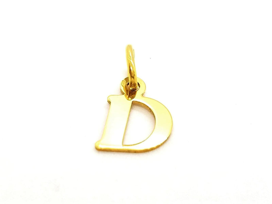 Pendentif Pendentif Lettre Or jaune 58 Facettes 796802CD