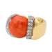 Bague 61 Bague Or jaune Corail 58 Facettes 3141365RV