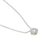 Collier Collier Or blanc Diamant 58 Facettes 3440606CN